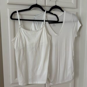 Motherhood maternity brand new teeshirt and nursing cami no tags